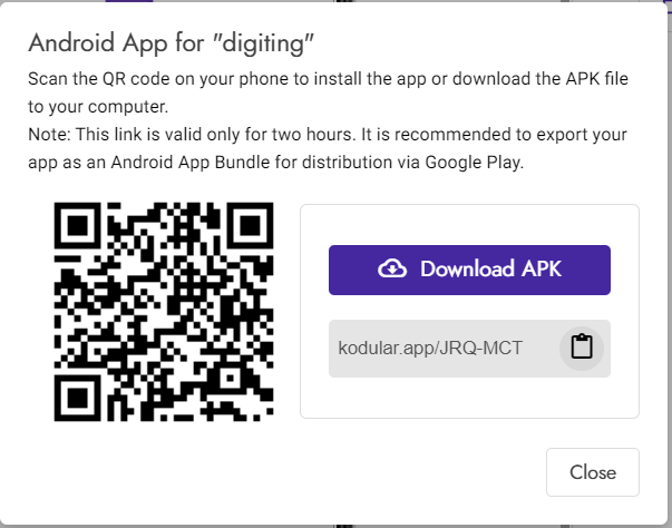 How to create app without coding? by digiting