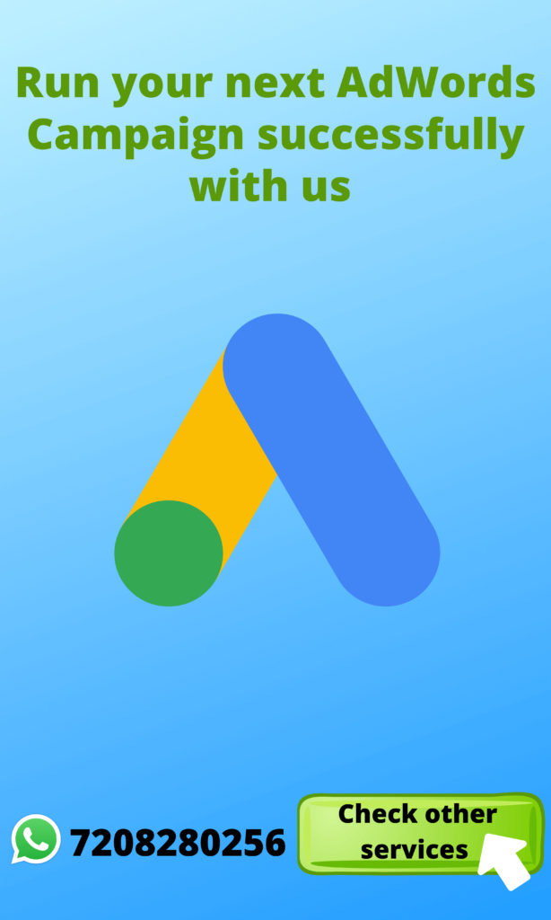 Run your next AdWords Campaign successfully with us